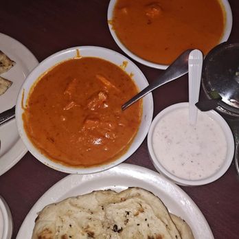 Taste of India - chicken tikka masala, raita, and garlic naan - Indian Near Me - Buttonwillow, California Taste of India - chicken tikka masala, raita, and garlic naan - Indian Near Me - Buttonwillow, California
