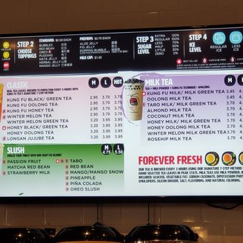 Kung Fu Tea - Menu - Bubble Tea Near Me - Rancho Cucamonga, California Kung Fu Tea - Menu - Bubble Tea Near Me - Rancho Cucamonga, California