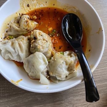 Northern Cafe - H5. Pork Wonton in Spicy Sauce - Dim Sum Near Me - Los Angeles, California