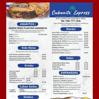 Cubanito Express - Cuban Near Me - Riverside, Illinois Cubanito Express - Cuban Near Me - Riverside, Illinois