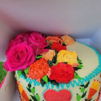 Milk and Honey Bakery - Custom cake for fiesta themed bridal shower - Desserts Near Me - Escondido, California Milk and Honey Bakery - Custom cake for fiesta themed bridal shower - Desserts Near Me - Escondido, California