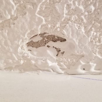 Blue Sky Popcorn Removal - Quarter sized divot. Not patched, just texture shot on it. - Drywall Installation & Repair Near Me - Margate, Florida Blue Sky Popcorn Removal - Quarter sized divot. Not patched, just texture shot on it. - Drywall Installation & Repair Near Me - Margate, Florida