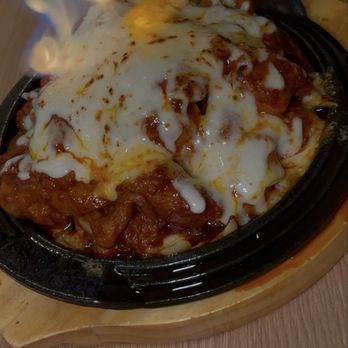 Top Sot - @waydirtydiet on ig for full video review - cheesy chicken flamed tableside - Korean Near Me - Buena Park, California Top Sot - @waydirtydiet on ig for full video review - cheesy chicken flamed tableside - Korean Near Me - Buena Park, California