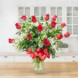 Floral Design By Heidi - Perfect Love , 1 dz. Red Roses.