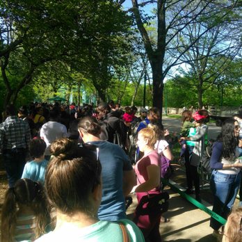 Bronx Zoo - The line for Dino Safari take away from the joy of the zoo. - Zoos Near Me - Bronx, New York