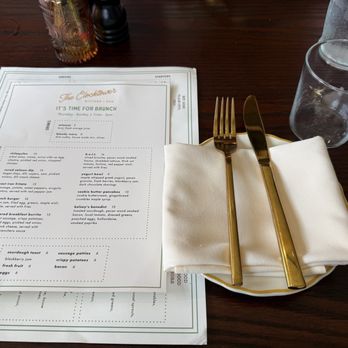 The Clocktower Kitchen + Bar - Table set up for brunch - New American Near Me - Plain City, Ohio