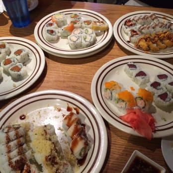 Zen Sushi & Grill - First round's order of sushi. - Sushi Bars Near Me - McKinney, Texas
