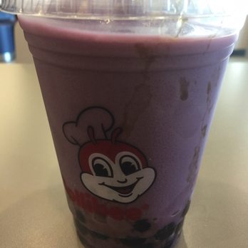 Jollibee - $3.49 for taro cooler with boba included - Fast Food Near Me - Panorama City, California