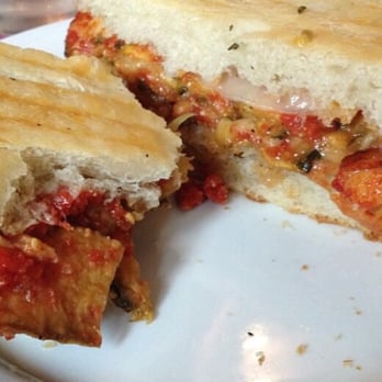 Bottega Fiorentina - Zucchini parm on focaccia - Italian Near Me - Brookline, Massachusetts Bottega Fiorentina - Zucchini parm on focaccia - Italian Near Me - Brookline, Massachusetts