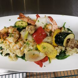 Seattle Elks Lodge 92 - Shrimp Kabobs w/ veggies
