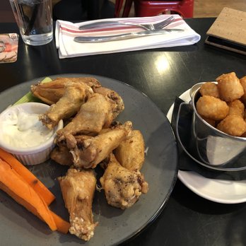 Back 40 - Naked chicken wings and tater tots - Comfort Food Near Me - North Kingstown, Rhode Island