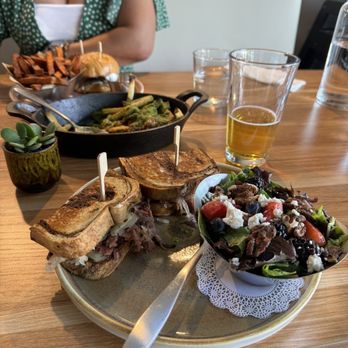 The Cut - Rueben with mixed berry salad - Truffle & Brie burger - Cocktail Bars Near Me - Rancho Cucamonga, California