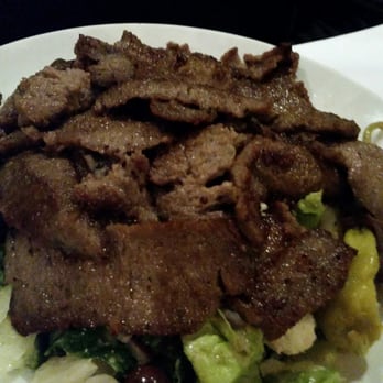 Opa Grille - Gyro Salad - delicious tasty gyro meat!! - Greek Near Me - Williston Park, New York