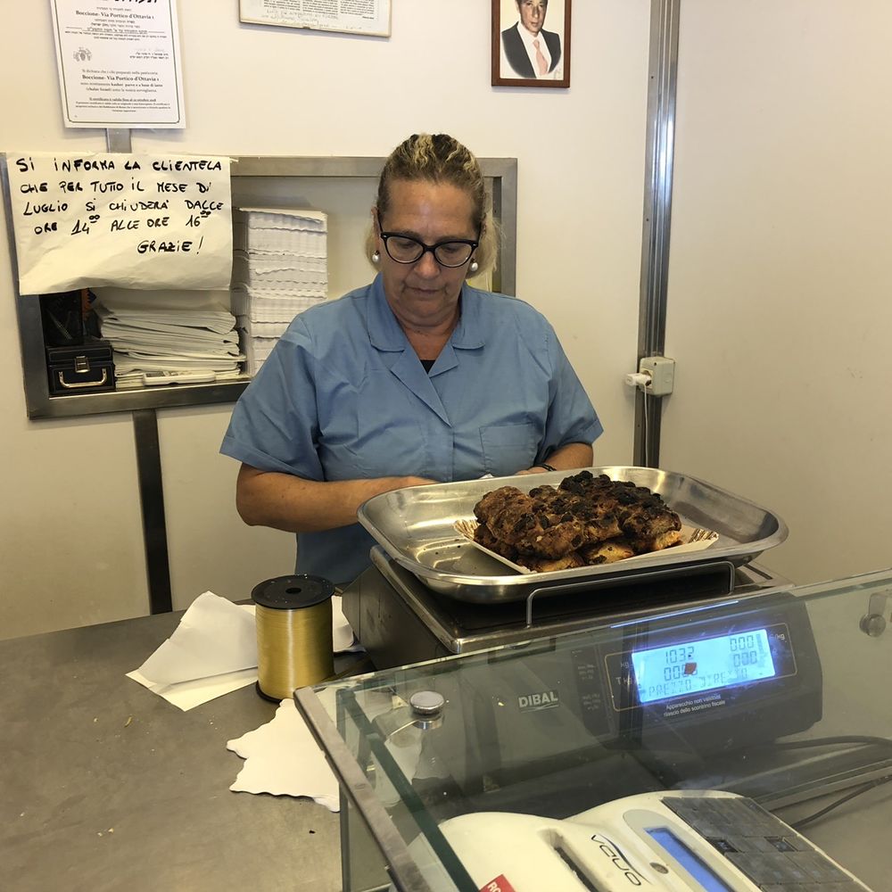 Boccione - Weighing some Pizza Ebraica - Bakeries Near Me - Rome, RM Boccione - Weighing some Pizza Ebraica - Bakeries Near Me - Rome, RM