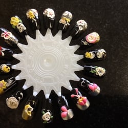 LV Nails & Spa - 3d nail art