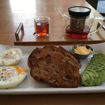 Lofty Coffee - Artisan bread. Poached egg with avocado. Nice! - Coffee & Tea Near Me - San Diego, California