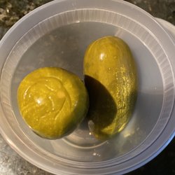 Saddle Brook Farmers Market - Pickles from the barrel