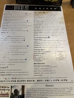 Menu photo 2 The Original Hick'ry Pit Walnut Creek, CA Menu photo 2 The Original Hick'ry Pit Walnut Creek, CA