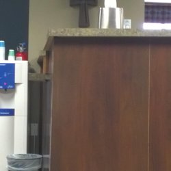 Burcham Eye Care Center - They proudly display a Christian cross in the lobby.