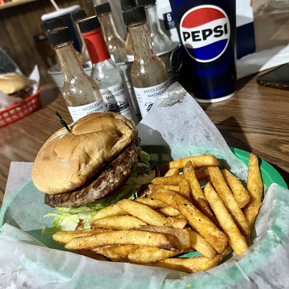 Middlegate Station - "The burger they're famous for" - American Near Me - Fallon, Nevada Middlegate Station - "The burger they're famous for" - American Near Me - Fallon, Nevada