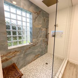 Beautiful Shower completed in Orlando.