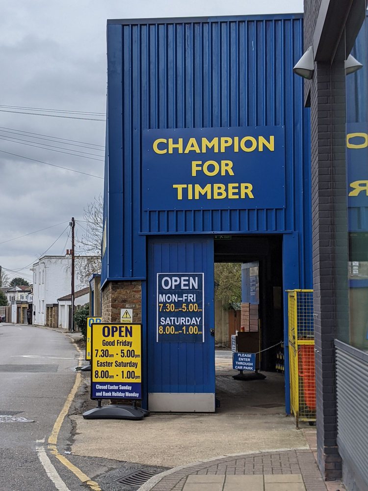 CHAMPION TIMBER Updated May 2024 2 Hartfield Crescent, London