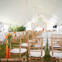 Wild Orchid - Indian Mandap with marigolds
