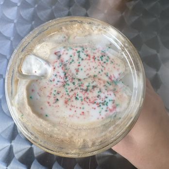 Tracy's Cream & Sugar - Candy sprinkle and cold foam - Bagels Near Me - Warren, Rhode Island