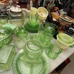 MG Estate Liquidation Company - estate sale, vintage glass, depression.