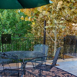 The Cressy House - The Cressy House - deck outside the Pontchartrain Suite