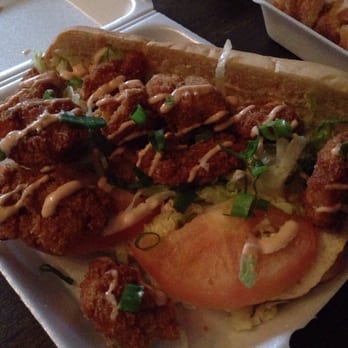 16th Annual Chinatown Mardi Gras - Shrimp po boy! - Festivals Near Me - Honolulu, Hawaii