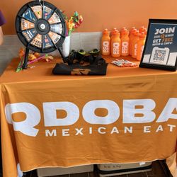 QDOBA Mexican Eats - Spin the Wheel on Grand Opening Day (I got an avocado-shaped stress reliever