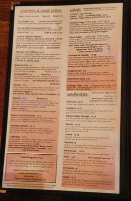 Menu photo 8 Diego's Grass Valley, CA