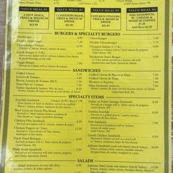 Louies Texas Red Hots - Menu as of 02/03/26