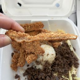 Another strip of the Pork Katsu