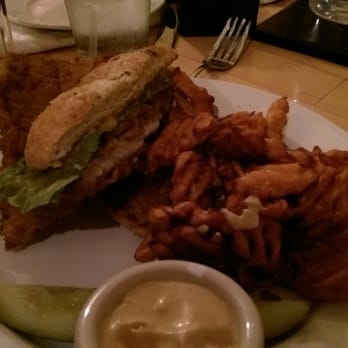 Fire By The Monon - 1/2 tenderloin sandwich - American Near Me - Indianapolis, Indiana