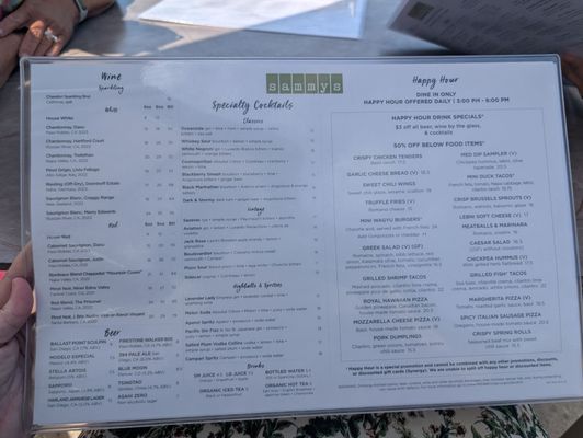 Menu photo 7 Sammy's Restaurant + Bar Imperial Beach, CA Menu photo 7 Sammy's Restaurant + Bar Imperial Beach, CA