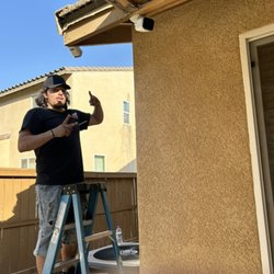 Main Tech Systems - RJ installing cameras