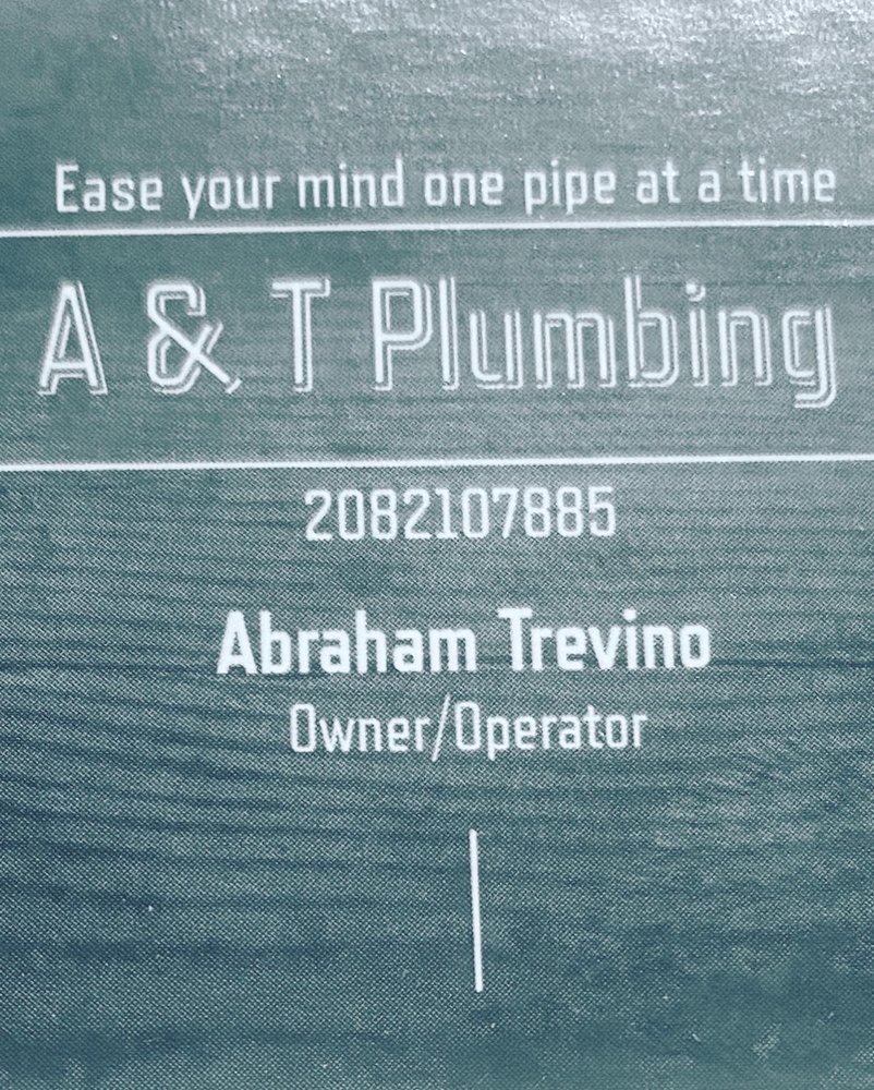 Slide of A&T Plumbing