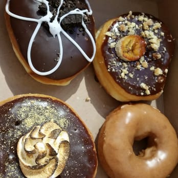 Pinkbox Doughnuts - Cookies and cream,  Elvis,  smores, & sweet potato - Donuts Near Me - Henderson, Nevada