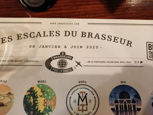 Menu photo 3 Les 3 Brasseurs Labège, 31