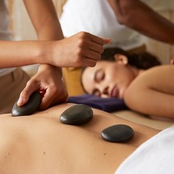 Lavender Massage - Hot Stone Massage
