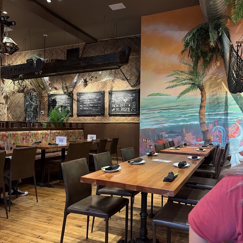 AO Hawaiian Hideout - Inside - Asian Fusion Near Me - Chicago, Illinois