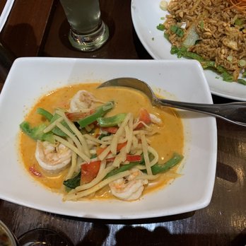 My Black Thai - Red Curry with Shrimp - Thai Near Me - Jackson Heights, New York My Black Thai - Red Curry with Shrimp - Thai Near Me - Jackson Heights, New York