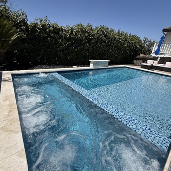 Waterfall Pools - Modern custom build pool and spa - Pool & Hot Tub Service Near Me Waterfall Pools - Modern custom build pool and spa - Pool & Hot Tub Service Near Me