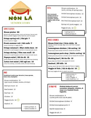 Menu photo 8 Nón Lá New York, NY Menu photo 8 Nón Lá New York, NY