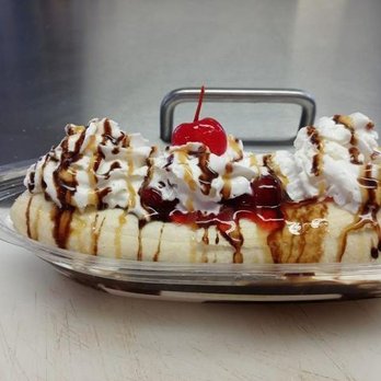 Pops Ice Cream House - a banana split - Ice Cream & Frozen Yogurt Near Me - Spring Hill, Florida Pops Ice Cream House - a banana split - Ice Cream & Frozen Yogurt Near Me - Spring Hill, Florida
