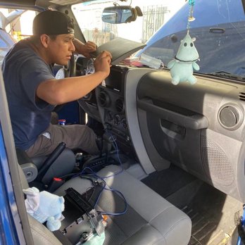 Guru Electronics Car Audio - Guru is working on my friends Jeep - Car Stereo Installation Near Me - San Jose, California Guru Electronics Car Audio - Guru is working on my friends Jeep - Car Stereo Installation Near Me - San Jose, California