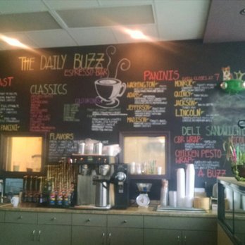 Daily Buzz Espresso Bar - Menu...Sandwiches are the names of streets in Downtown GB - Coffee & Tea Near Me - Green Bay, Wisconsin Daily Buzz Espresso Bar - Menu...Sandwiches are the names of streets in Downtown GB - Coffee & Tea Near Me - Green Bay, Wisconsin