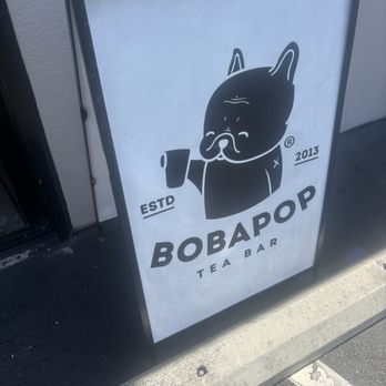 Bobapop Tea Bar - Sign - Bubble Tea Near Me - Costa Mesa, California Bobapop Tea Bar - Sign - Bubble Tea Near Me - Costa Mesa, California